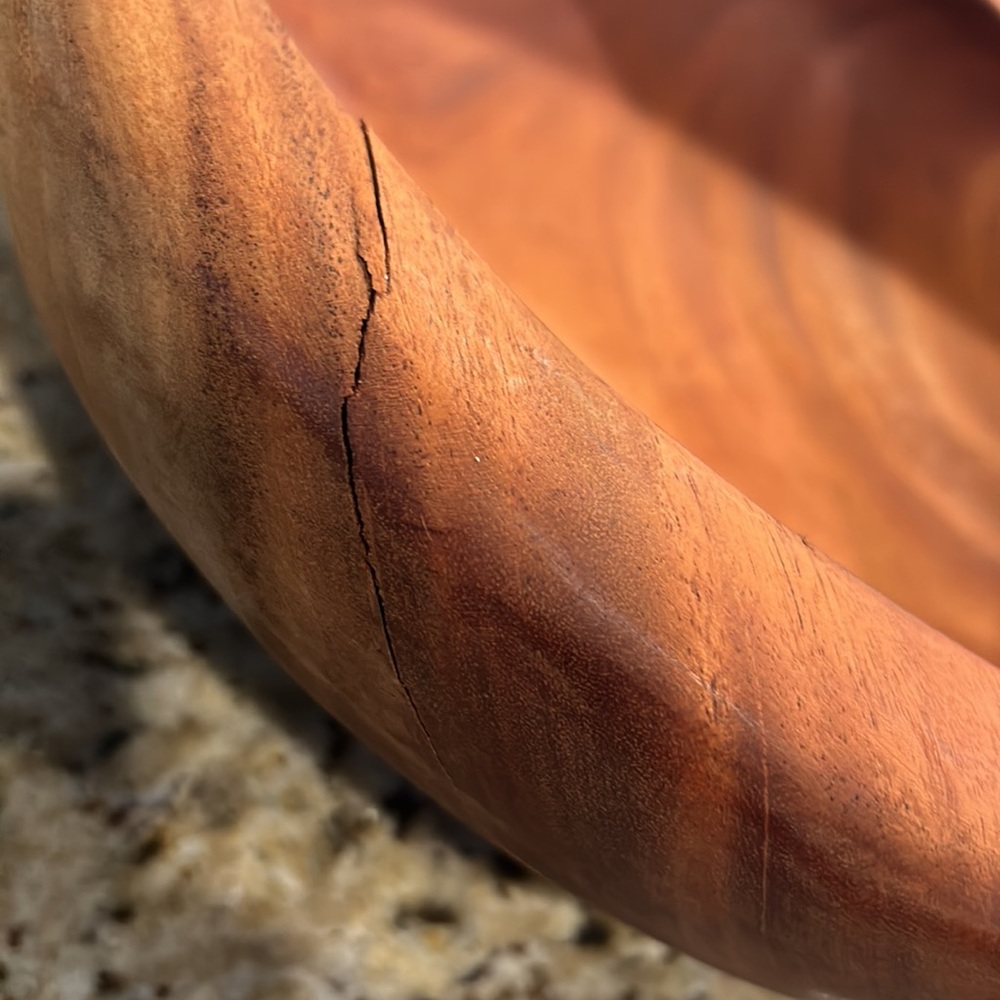Wooden decorative bowls - Picture 6 of 9